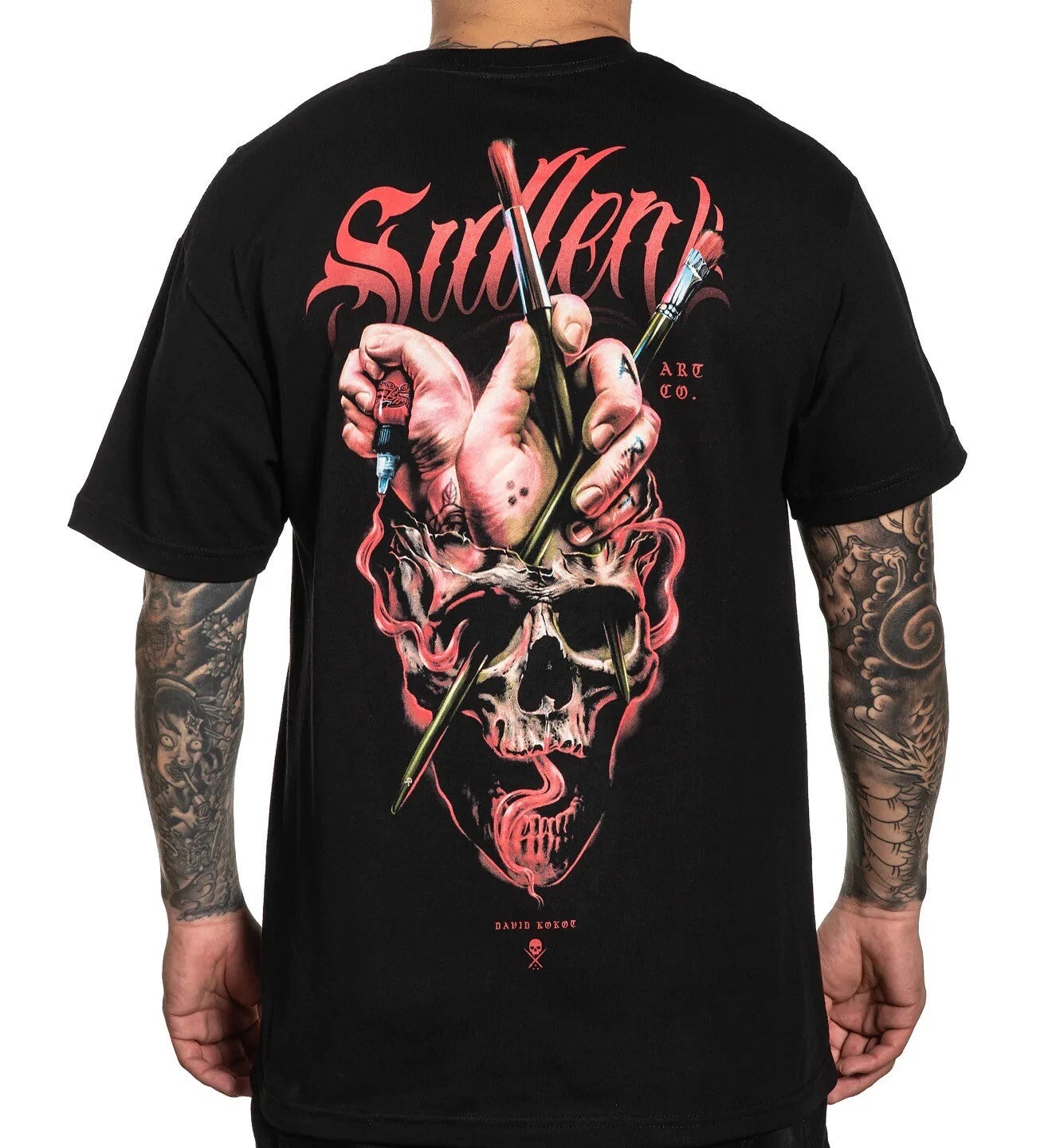 SULLEN CLOTHING KOKOT BADGE TATTOO ART  STANDARD T-SHIRT