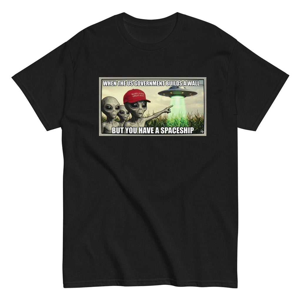 MAKE ALIENS GREAT AGAIN funny meme unisex shirt