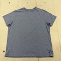 Cremieux Shirt Mens XL Blue Slim Fit Tagless Crewneck Tee Cotton Jersey