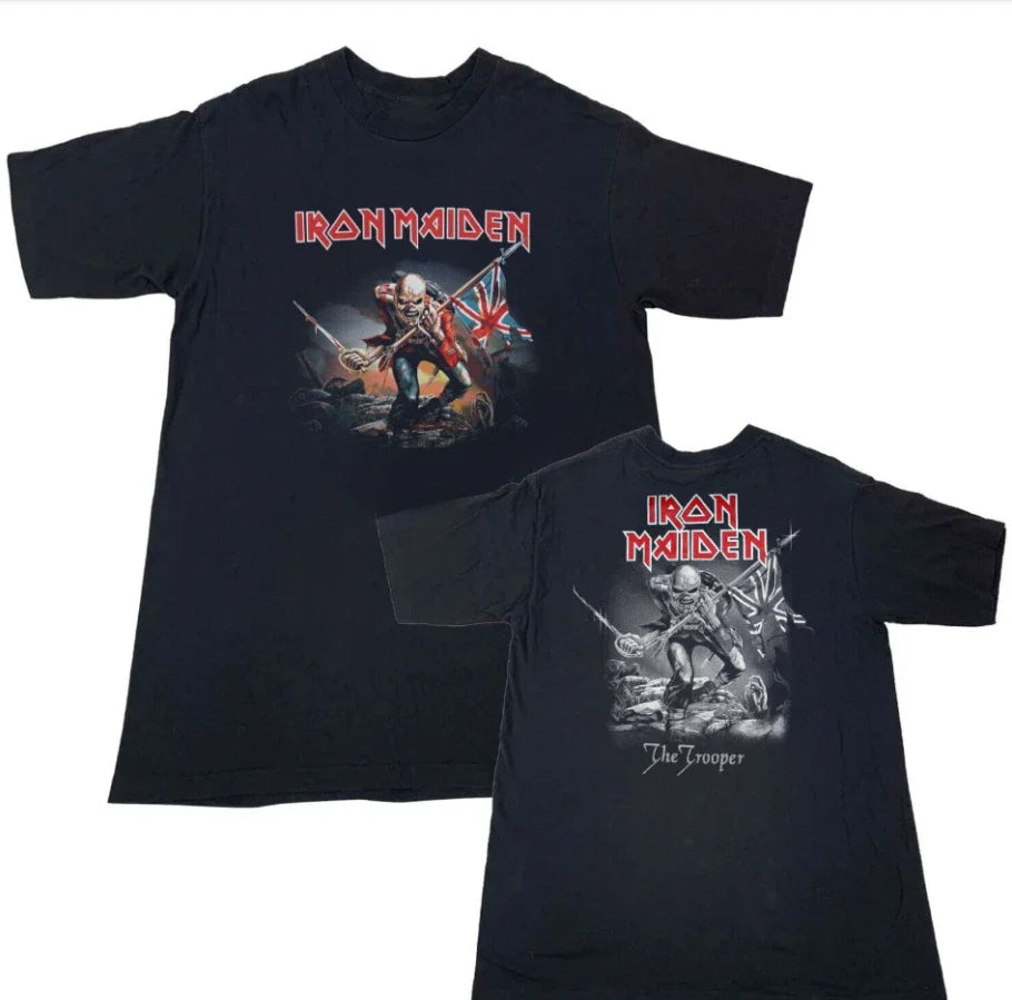 Iron Maiden The Trooper T-Shirt – Heavy Metal Rock Band Tee