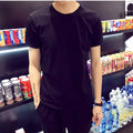 Men's Fashionable Loose Oversized Tee Shirt Breathable for Warm Weather