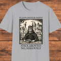 Vlad the Impaler Shirt, Gothic Medieval T-Shirt, Dark Humor Tee, Vampire Art