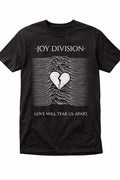 Joy Division Love Will Tear Us Apart T-Shirt, Post Punk Band Tee, Black Shirt