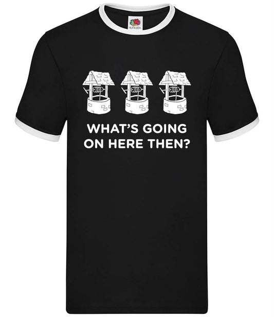 Well - Mens Ringer - Pun Dad Joke Humour Funny Joke
