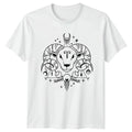 Mystic Aries Ram Zodiac Celestial T-Shirt Ram Head Astrology Birthday