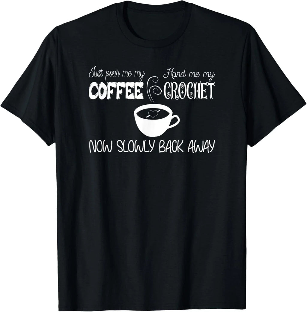 Funny Love Coffee _ Crochet Tee Gift Unisex T-Shirt