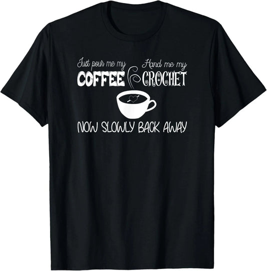 Funny Love Coffee _ Crochet Tee Gift Unisex T-Shirt