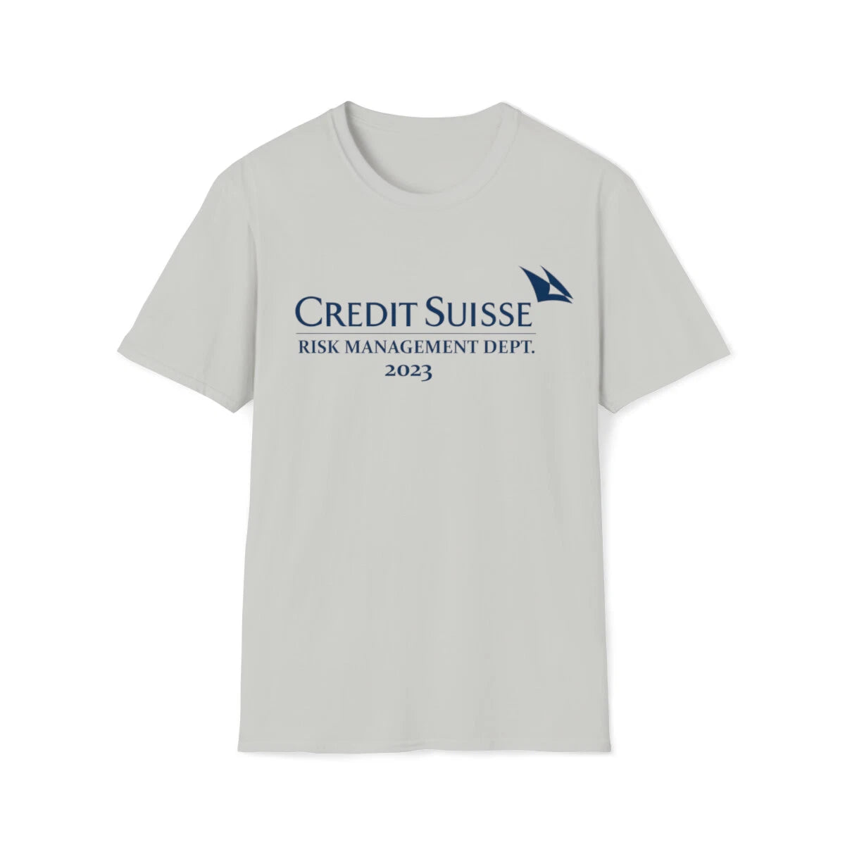 Credit Suisse Risk Management Cotton T-Shirt