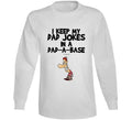 I Keep My Dad Jokes In A Dad A Base Funny Father Gift Cold Springd Designs Long