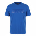 DIESEL Men T-Shirt T-Just 12-5 Cotton Tricot Short Sleeved L Blue