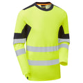 Supertouch System Hi-Vis Eco Long Sleeve Cotton Cool T-Shirt Moisture-Wicking