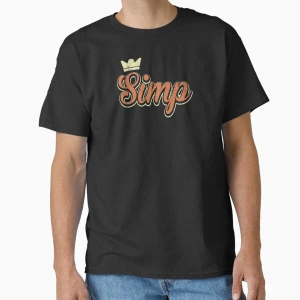 Simp King Meme Nation Funny Millennial Incel  T-Shirt Made in US/AUS Size S-2XL