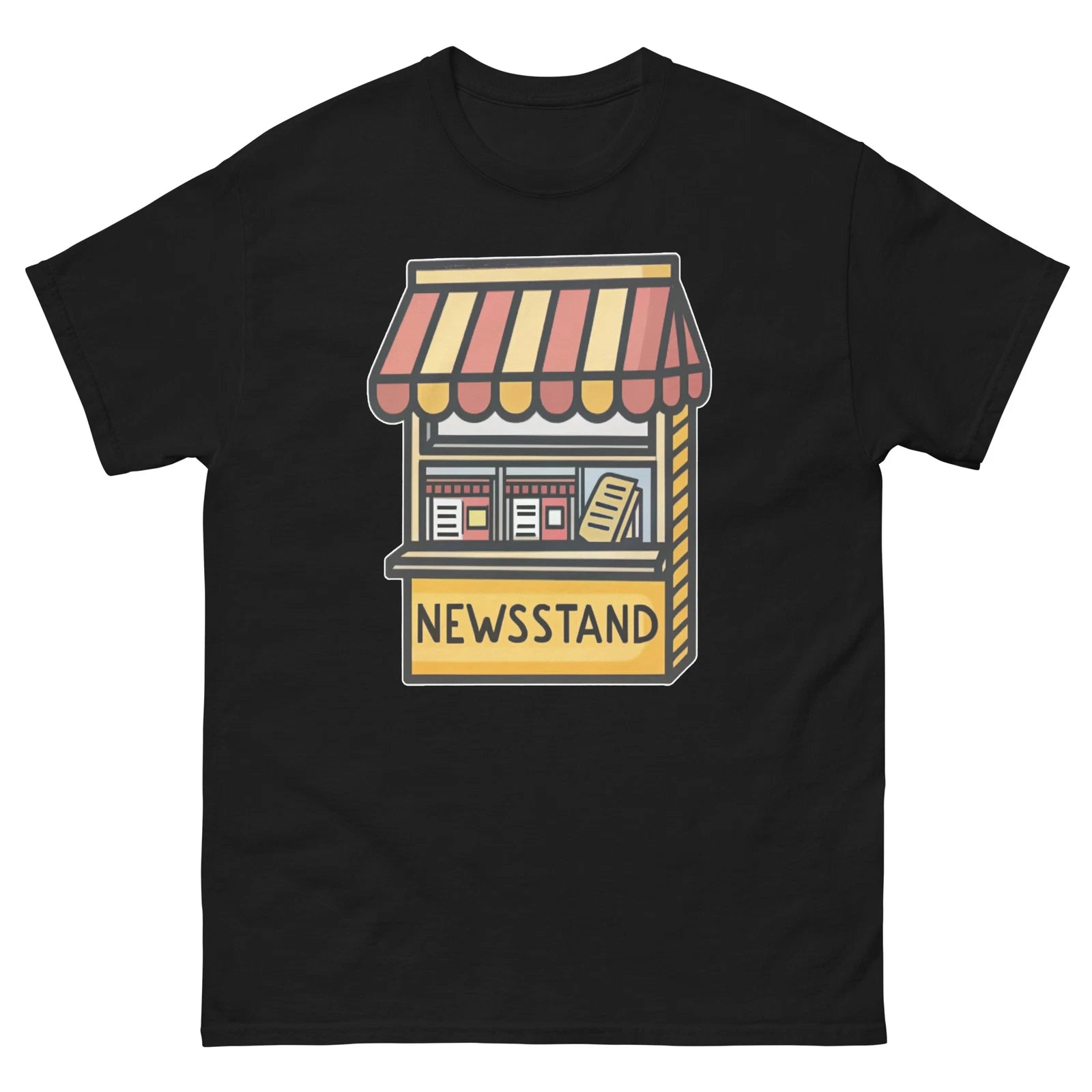 News Stand Object Place Item Urban T-Shirt