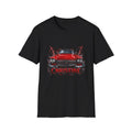 Christine car 80s horror c T-Shirt | Red vintage car, lightning