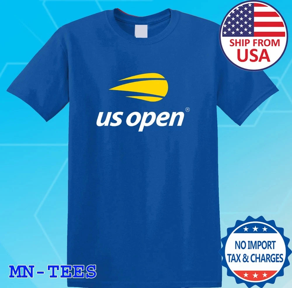 US Open Tennis Blue Size S-5XL