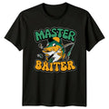 Master Baiter Fishing T-Shirt Funny Angler Gift Fisherman Tee