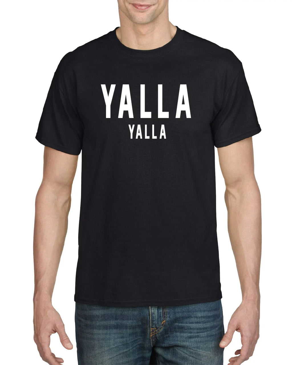 Yalla Yalla Funny Israeli Israel Fashion Hebrew Burekas Tee T-shirt Shirt