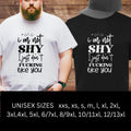 crude swearing tshirt Rude Funny Sarcastic Offensive Shirt 6 7 8 9 10 11 12 13XL