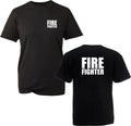 Firefighter T-Shirt Fireman Fire Fighter Officer Uniform Workwear Unisex top