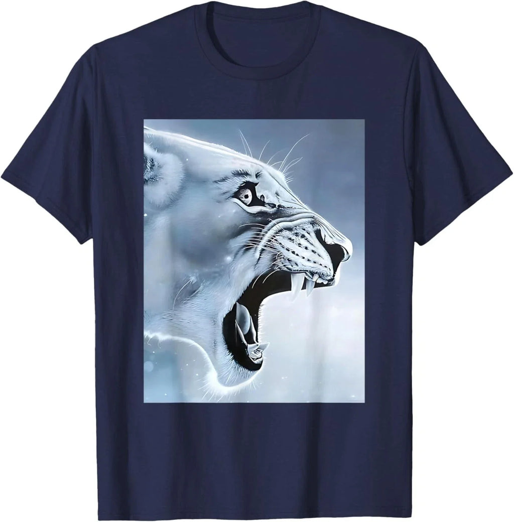 Funny Lion Monkey Meme Brainrot Rage Bait Monkey T-Shirt