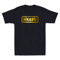 SNAFU Soldier Military Funny Sarcastic Quote Saying Joke Vintage Men's T-Shirt