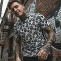 Urban Emoji T-Shirt, Monochrome Graffiti Streetwear Tee
