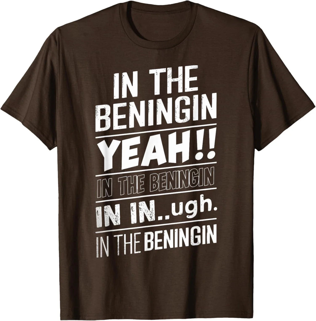 Beginning Beningin Funny Design Funny Beningin Unisex T-Shirt