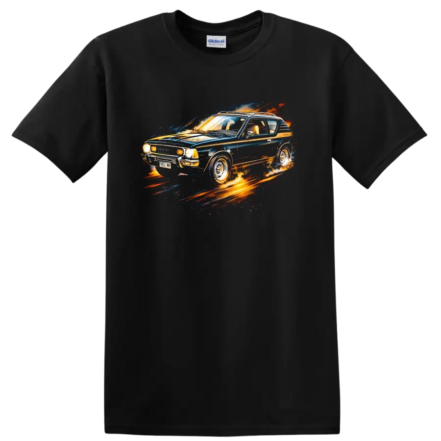 AMC Gremlin Old Car T Shirt Retro Muscle Wagon Tee Classic Auto Art
