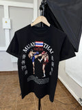 🇹🇭 Vintage 90s Muay Thai Boxing Kickboxing T-Shirt Rare Retro Size M