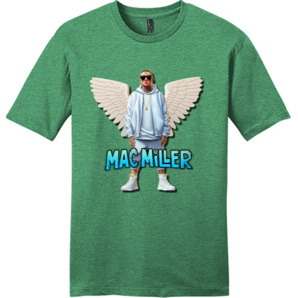 NEW Art Society RAP ICON ANGEL HEATHER GREEN Tee Shirt SMALL-4XLARGE MADE IN USA