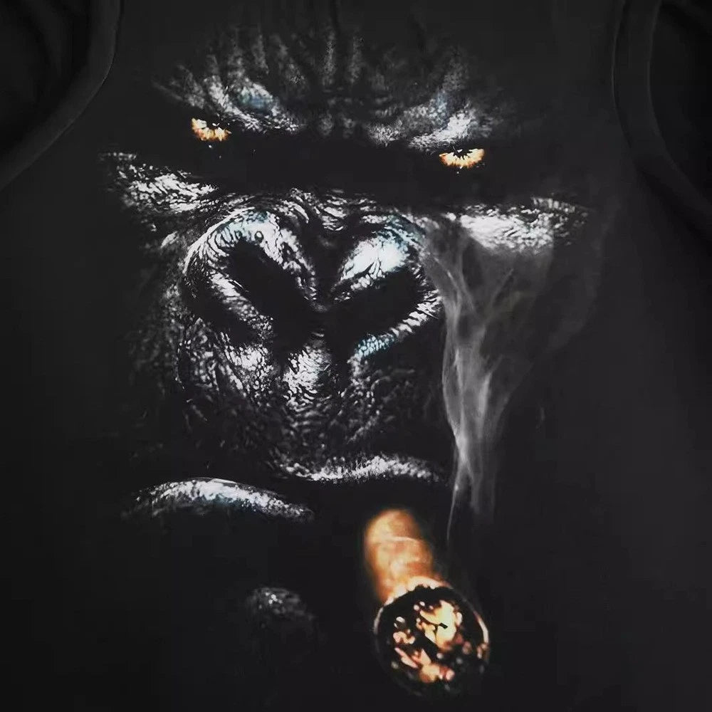 Modern Men's Printed T Shirt with Relaxed Fit Suitable for All Season Wear