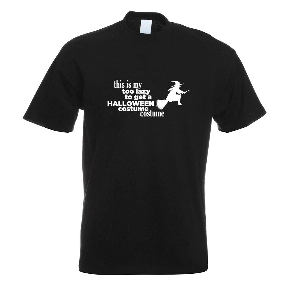 this is my too lazy costume T-shirt motif printed funshirt design print