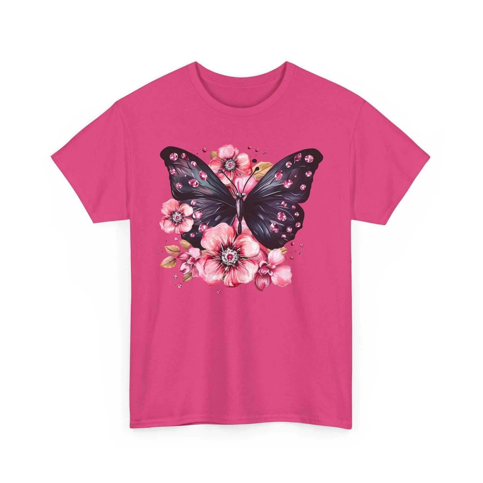 Butterfly Shirt for Women Vintage Graphic Tee Oversized Aesthetic Boho Trendy