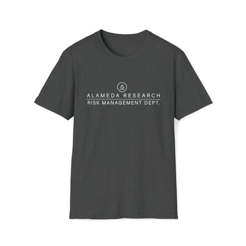 Alameda Research Risk Management T-Shirt Funny Crypto Tee Cryptocurrency Humor