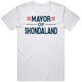 Mayor Of Shondaland Solar Opposites Funny Meme Gag Fan  T Shirt