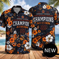 Men’s Basketball 2026 Champions Tropical Pattern Hawaiian Shirt TM