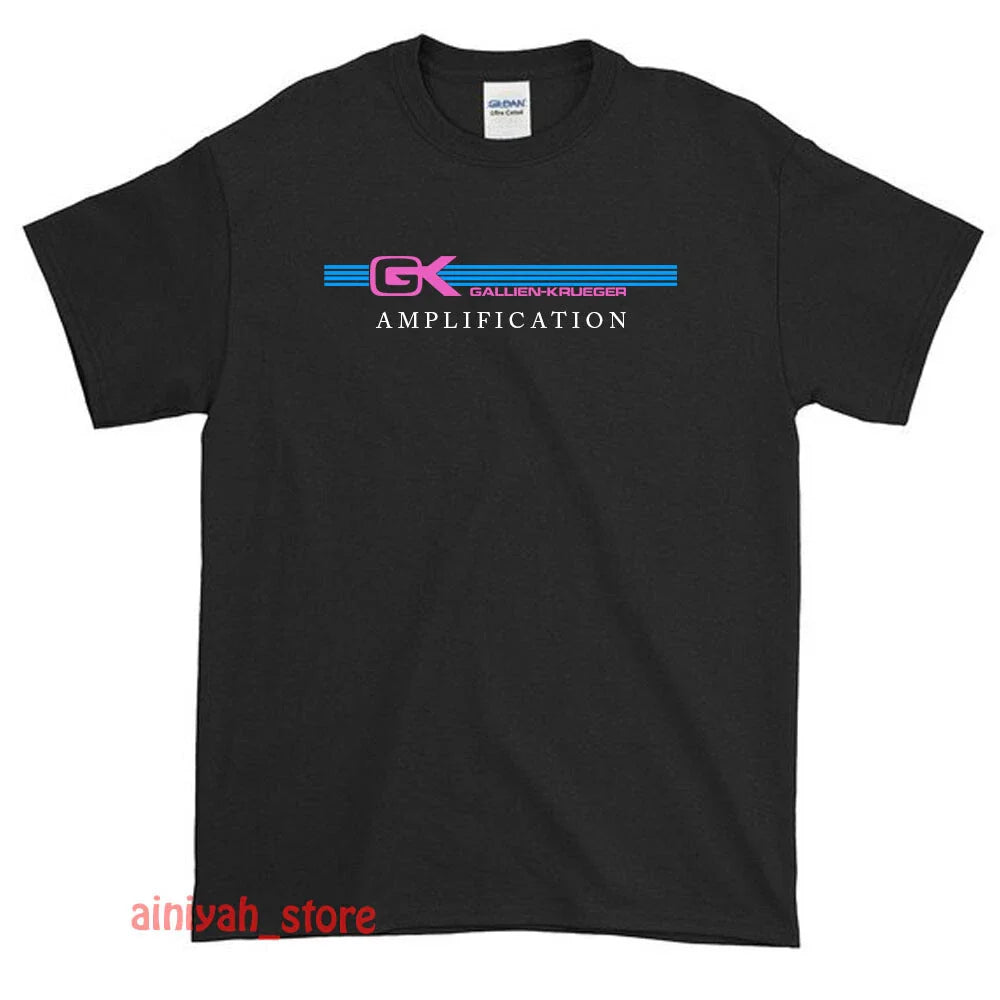 New Gallien Krueger Logo Men's Funny T-Shirt USA Size S-XXL