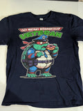 TMNT Parody T-shirt Lazy Mutant Disgruntled Veteran, Large T-shirt
