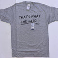 Brand New Men's XL Grey The Office "That's What She Said" Short Sleeve T-Shirt