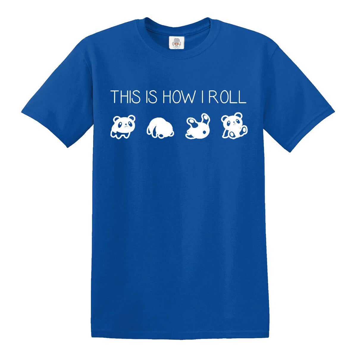 This Is How I Roll Panda Kids T-Shirt Funny Teddy Animal Cute Children Top Tee
