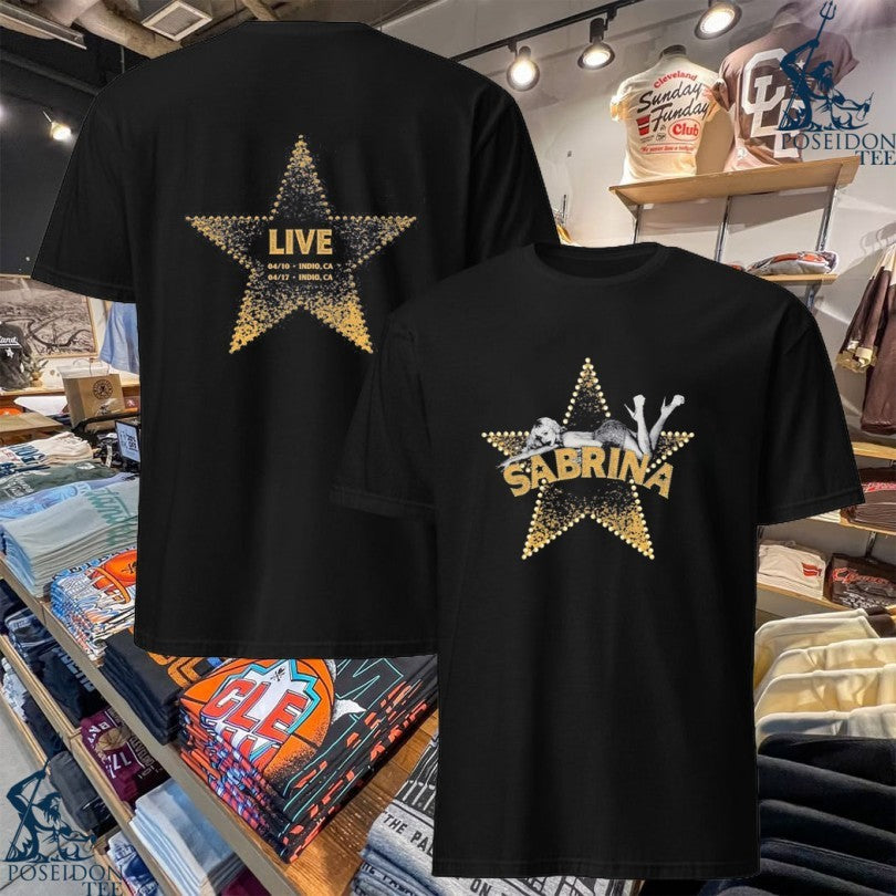 Sabrina Carpenter Live Star T-shirt