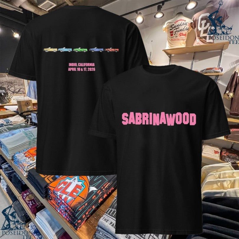 Sabrina Carpenter Sabrinawood Car Indio, California April 10 & 17, 2026 T-shirt