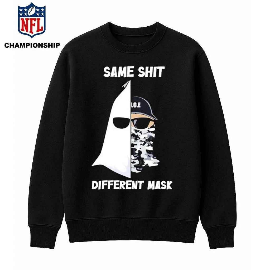 Same Shit Different Mask Ku Klux Klan And Ice Shirt
