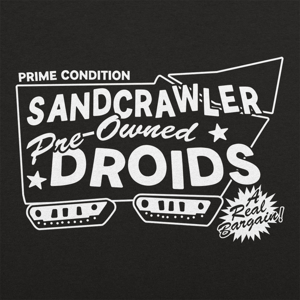 Sandcrawler Pre-Owned Droids Used Robot Ad