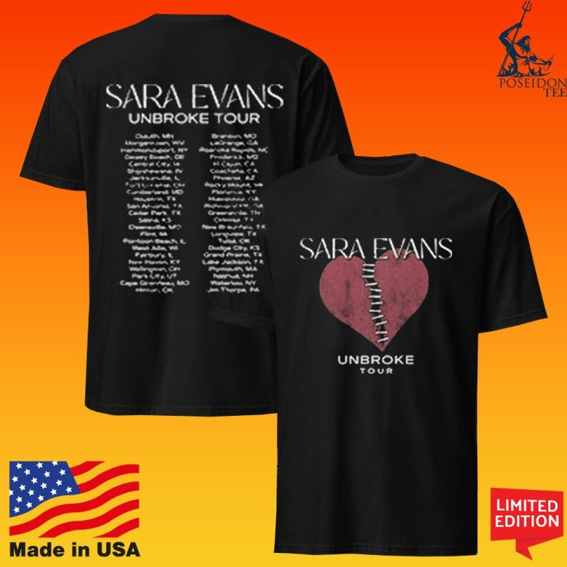 Sara Evans Unbroke Tour T-shirt
