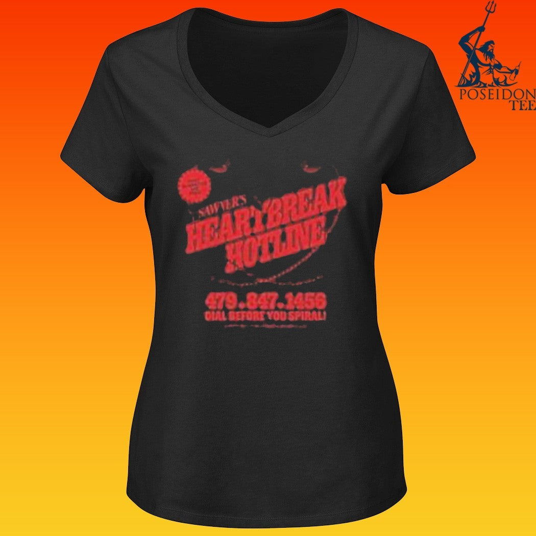 Sawyer Hill Music Heartbreak Hotline T-shirt
