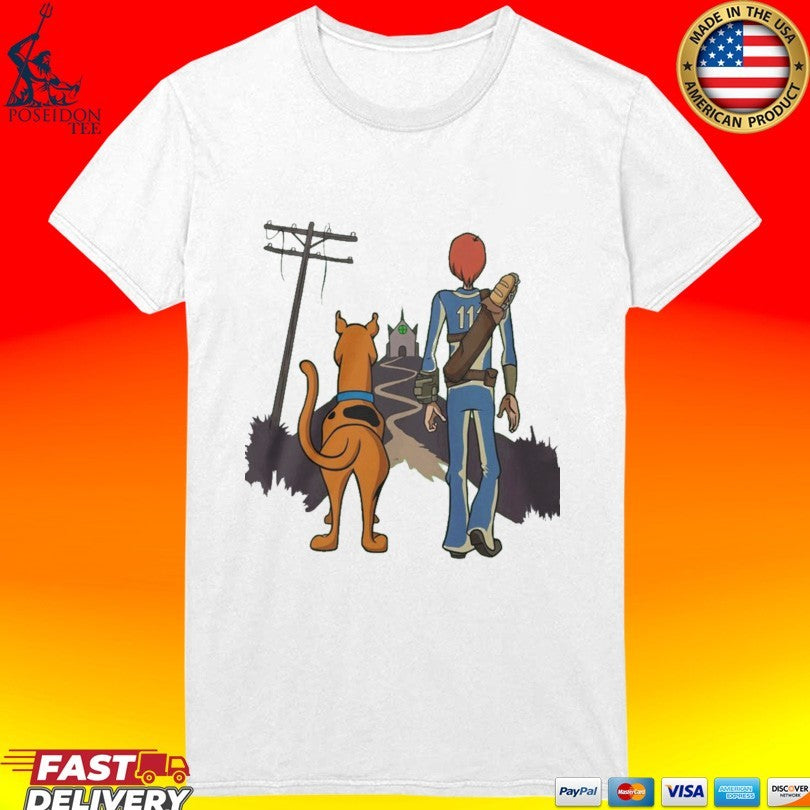 Scooby Doo Shaggy Rogers Fallout T-shirt