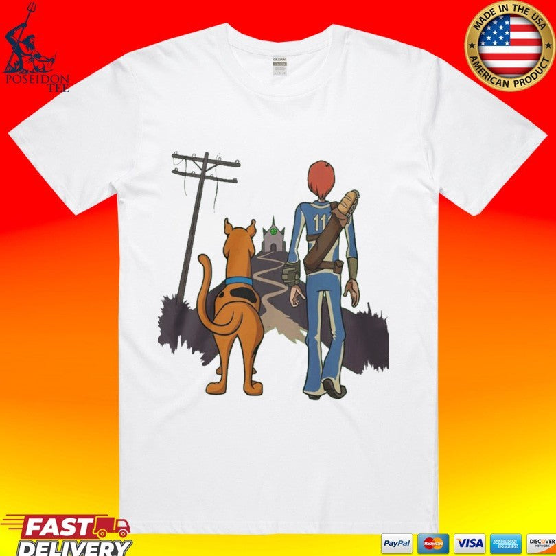 Scooby Doo Shaggy Rogers Fallout T-shirt
