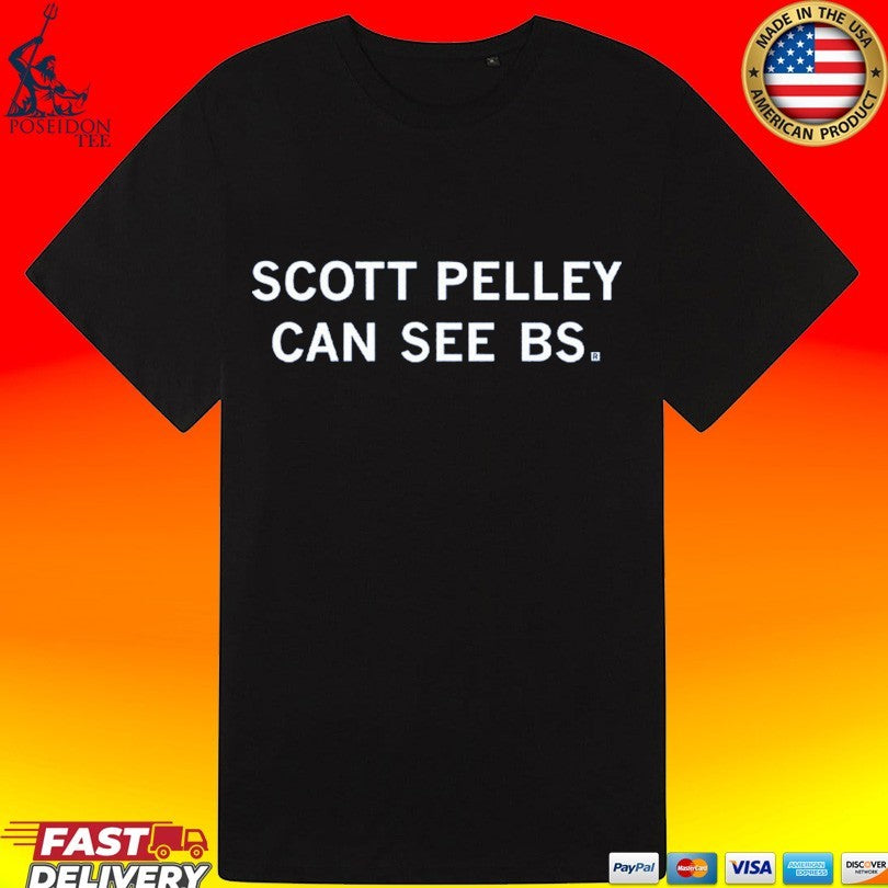 Scott Pelley Can See Bs T-shirt
