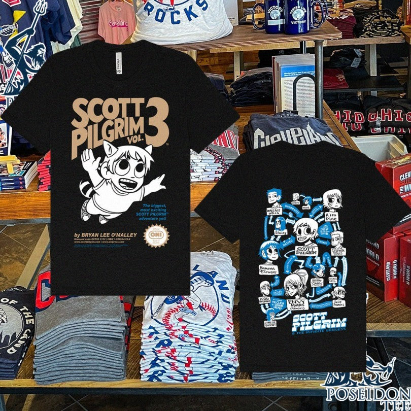 Scott Pilgrim Vol 3 Scott Pilgrim And The Infinite Sadness 20th Anniversary The Biggest Most Exiting Adventure T-shirt